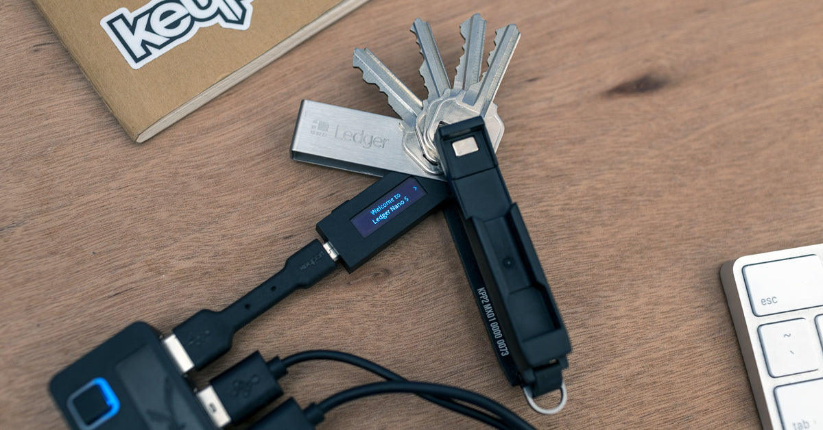 Keyport x Ledger Nano S - The Ultimate Everyday Carry for Your Crypto & NFTs