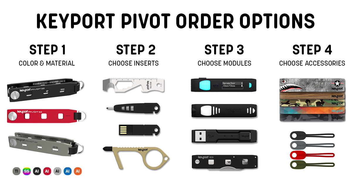 How to Build Your Keyport Pivot Modular Key Organizer