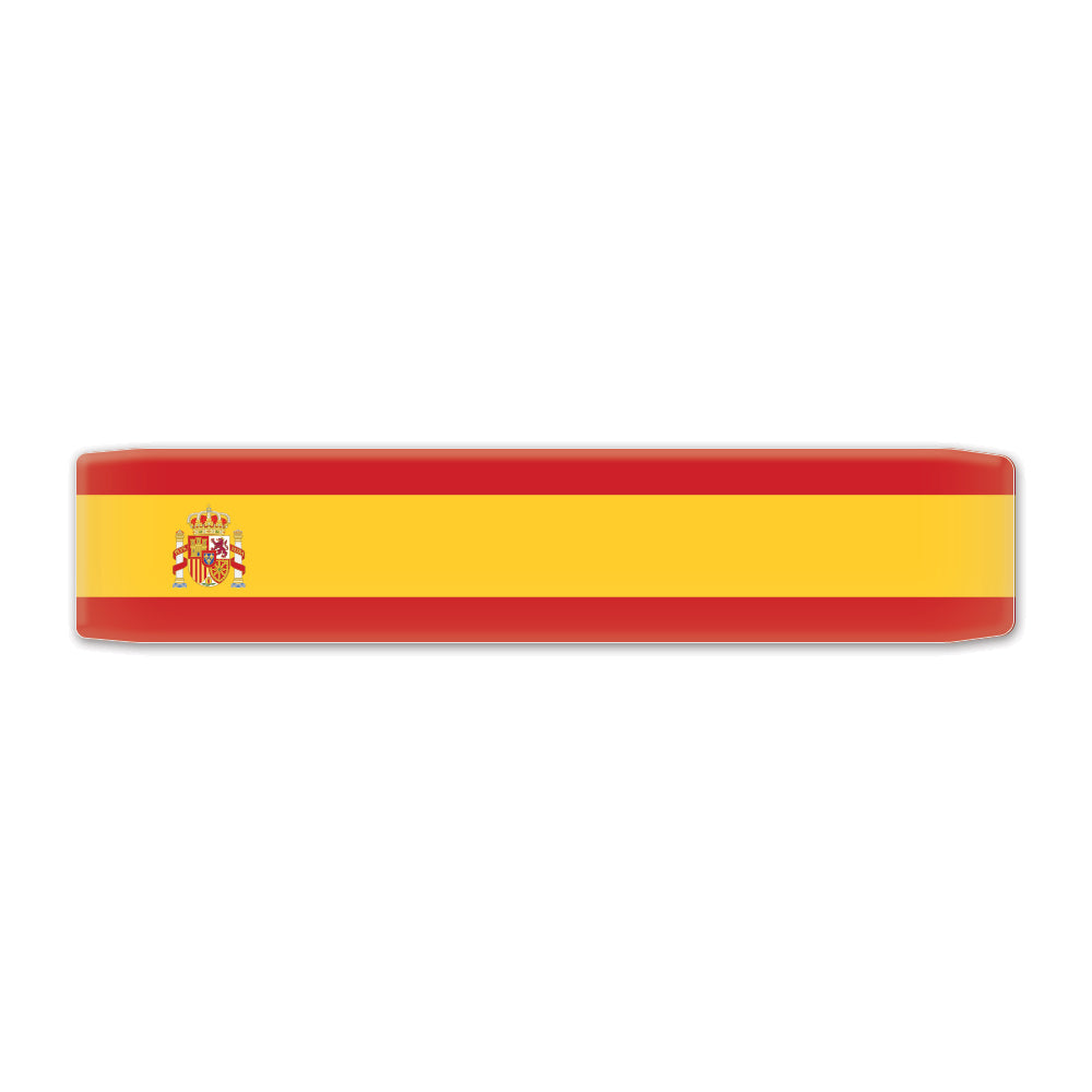 Spanish Flag Faceplate Scale