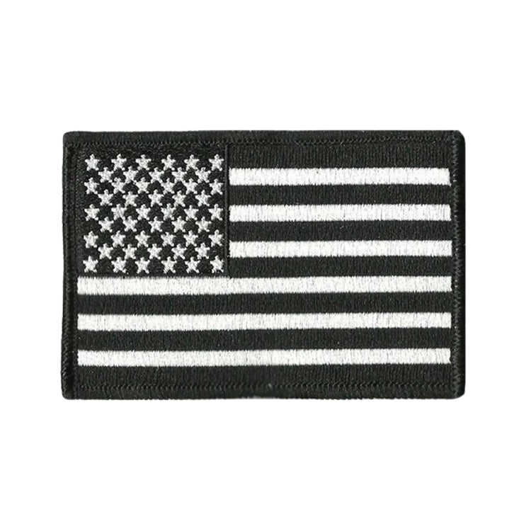 Black & White American Flag Patch
