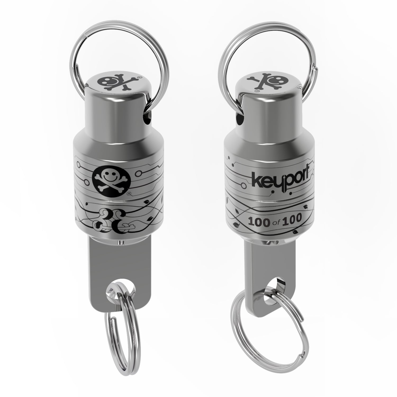 DEF CON 33 Titanium KO Quick Release - Keyport x Urban Carvers