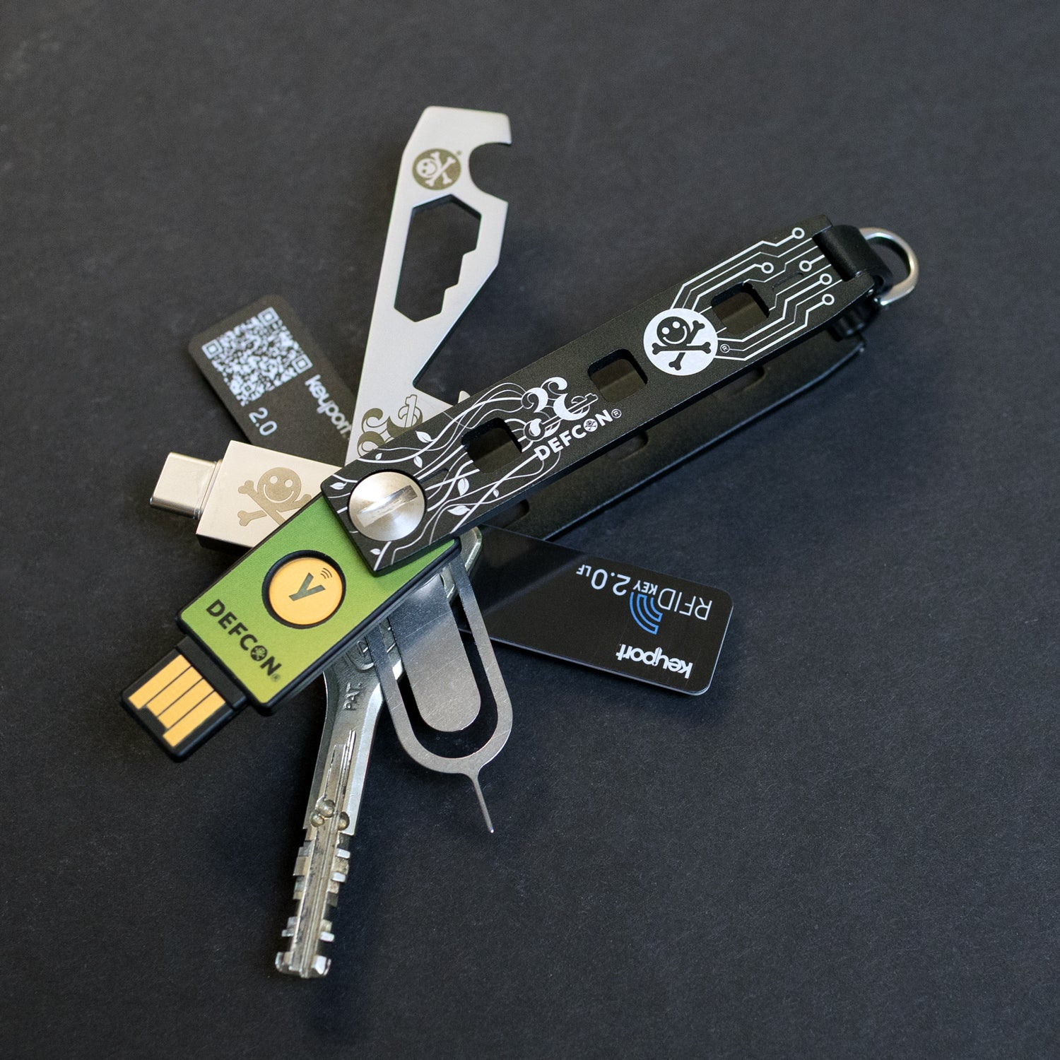 DEF CON 33 Keyport Pivot 2.0 - Aluminum