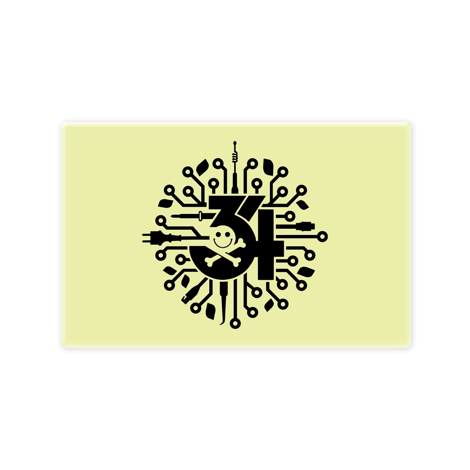 DEF CON 34 - Embrite™ BEACON Glow-in-the-Dark Morale Patch by TEC Accessories