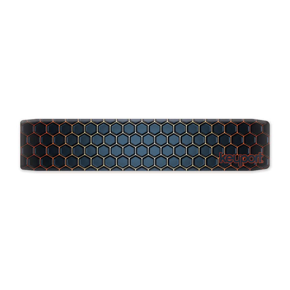 Ember Mesh Hex Faceplate Scale – Subtle Glow for Sleek, City-Ready Gear