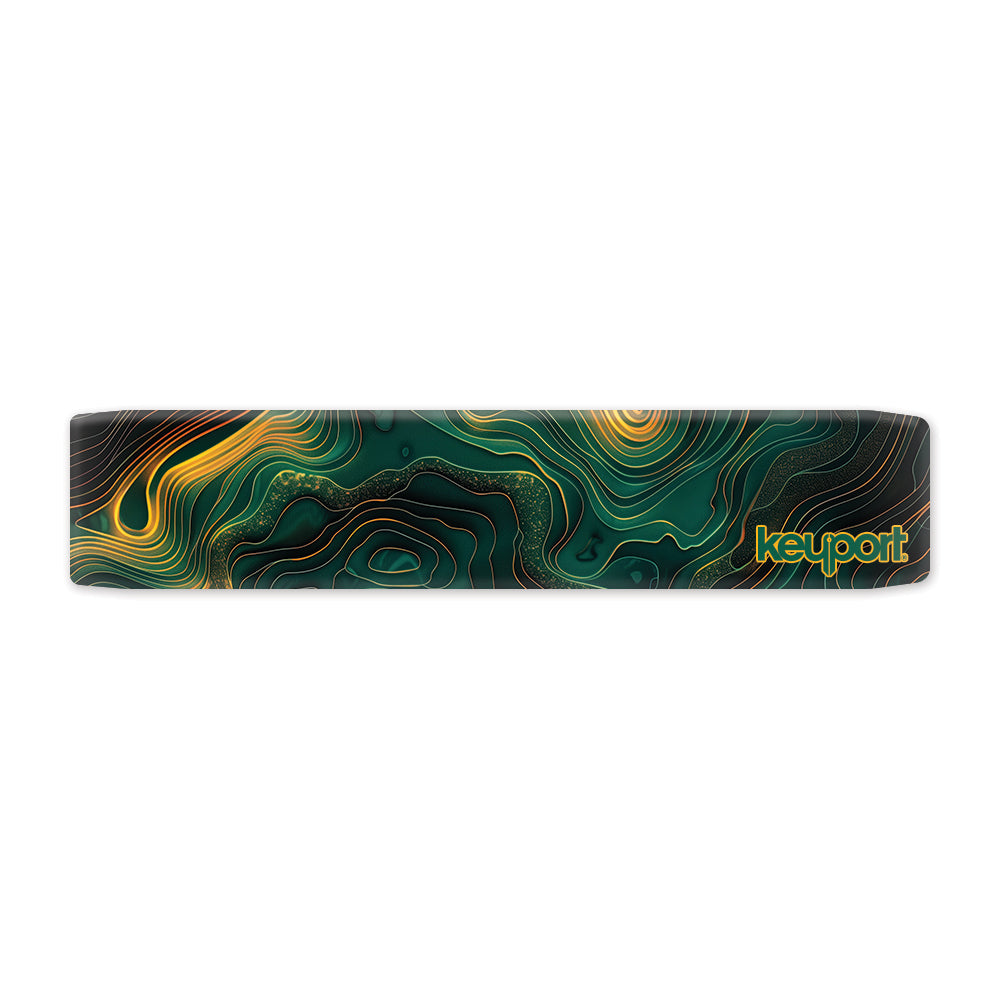 Emerald Magma Topo Faceplate Scale – Lava-Inspired Scale for Rugged Key Gear