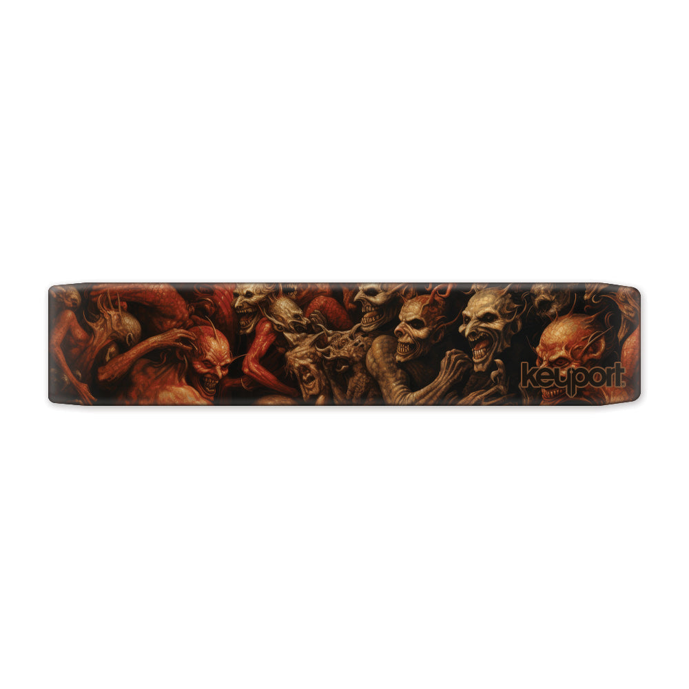 Keyport Faceplate with Welcome to Hell text for Halloween