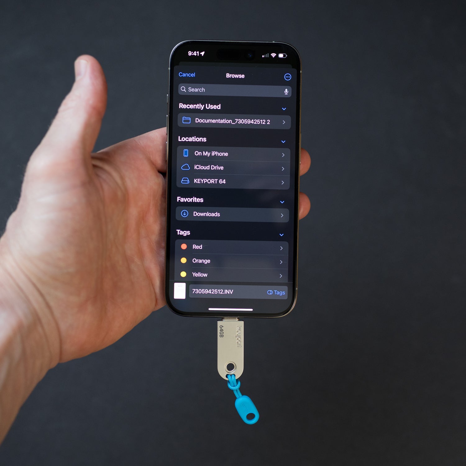 USB-C 3.0 Flash Drive Insert