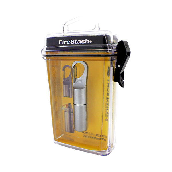 True Utility FireStash+ - Mini Waterproof Lighter