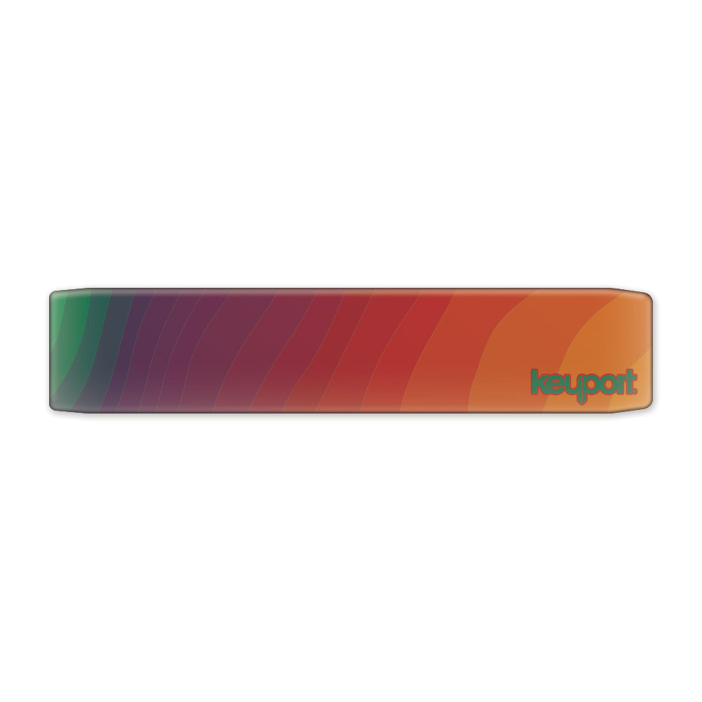 Keyport Faceplate with a campfire abstract topo design