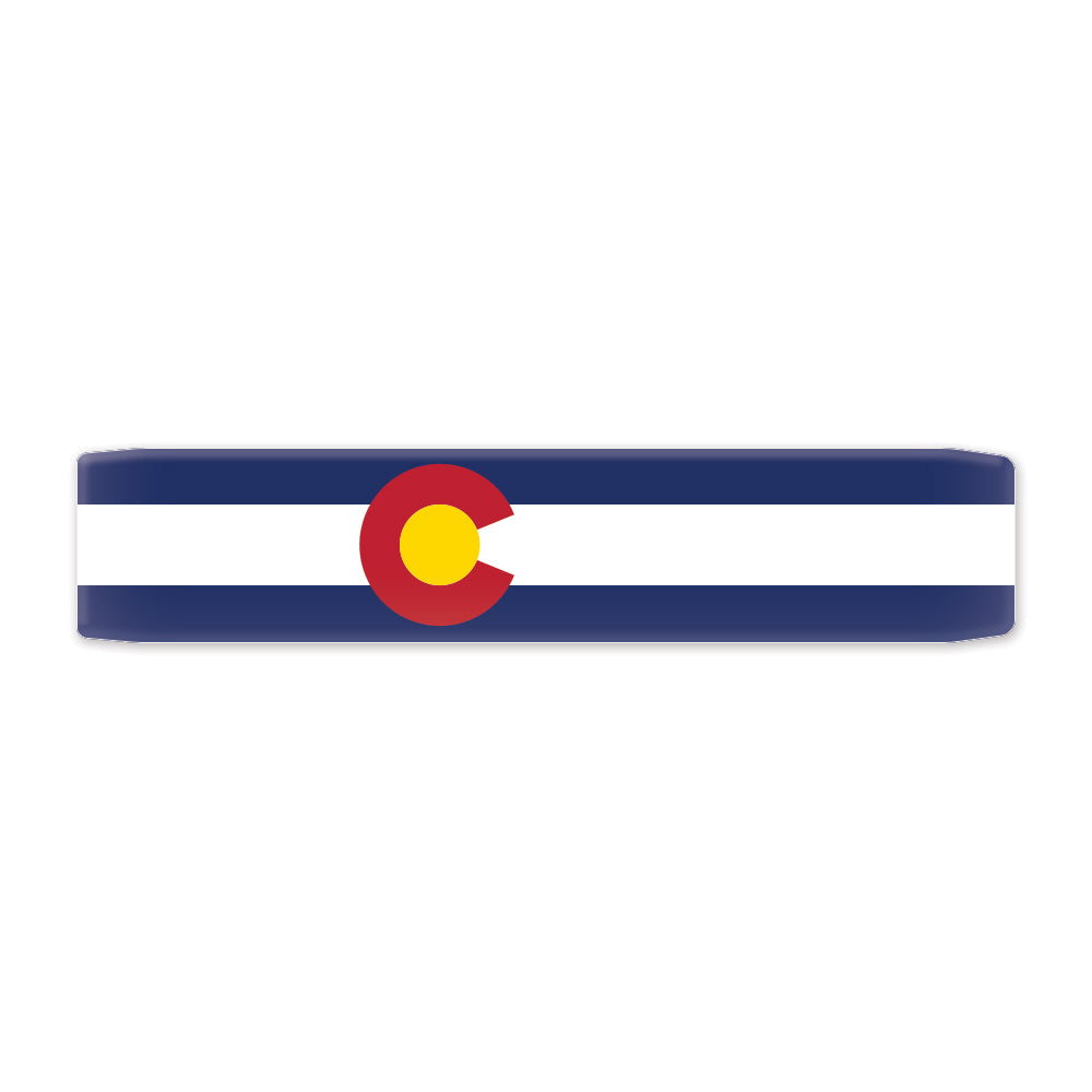 Keyport Faceplate with Colorado state flag design