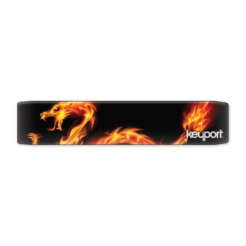 Keyport Faceplate featuring a fire breathing dragon design