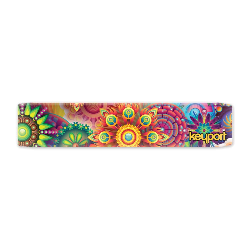 Keyport Faceplate with a detailed mandala design