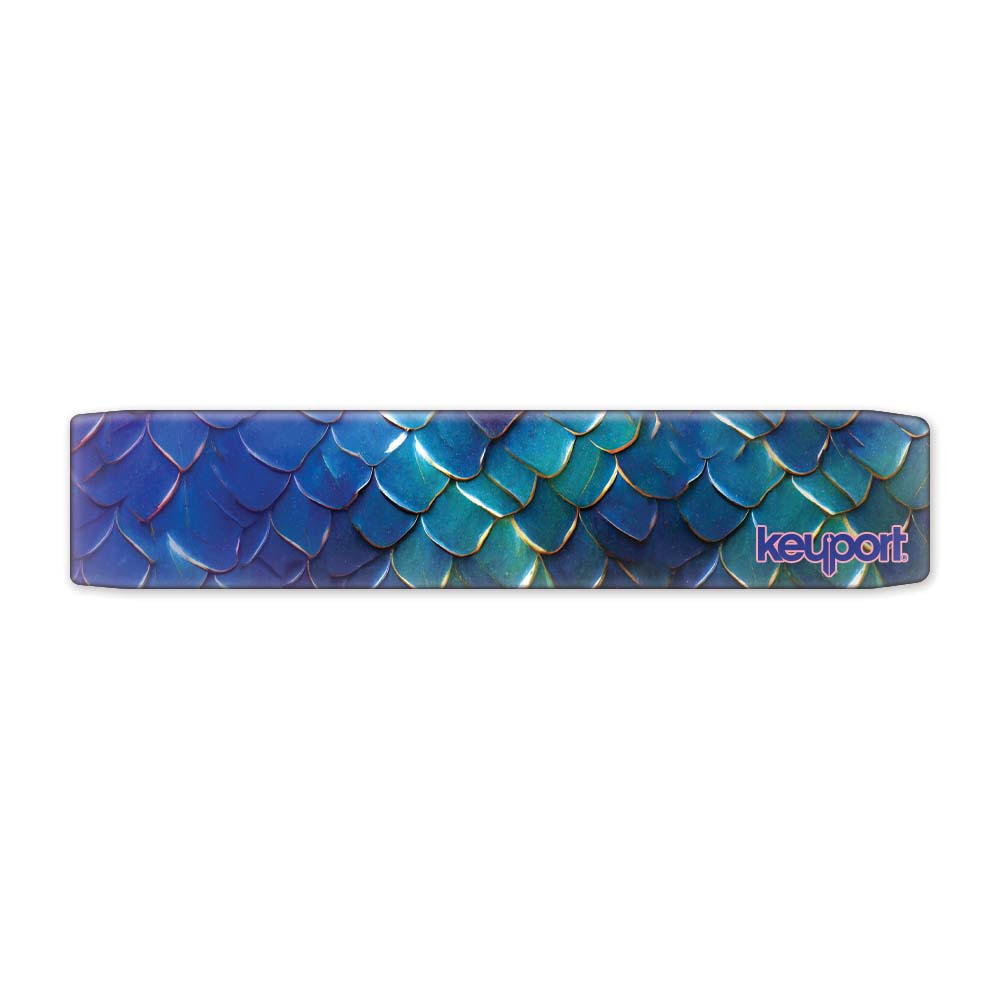 Keyport Faceplate featuring a
mermaid skin pattern