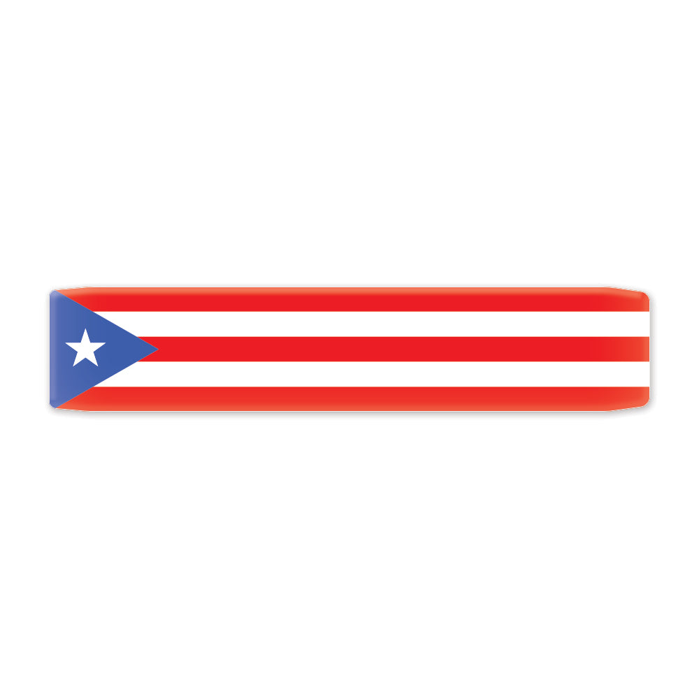 Keyport Faceplate featuring the Puerto Rico flag