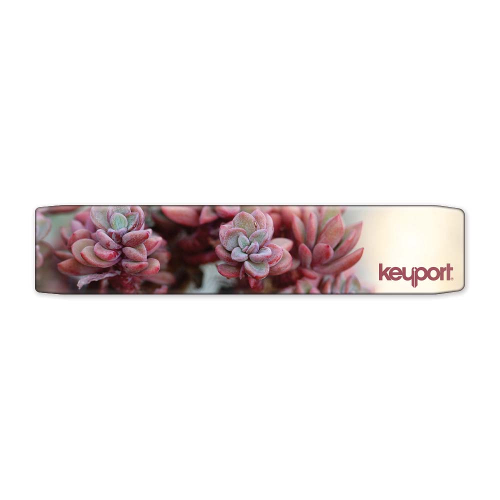 Keyport Faceplate featuring a Sedum Harvest Moon plant design