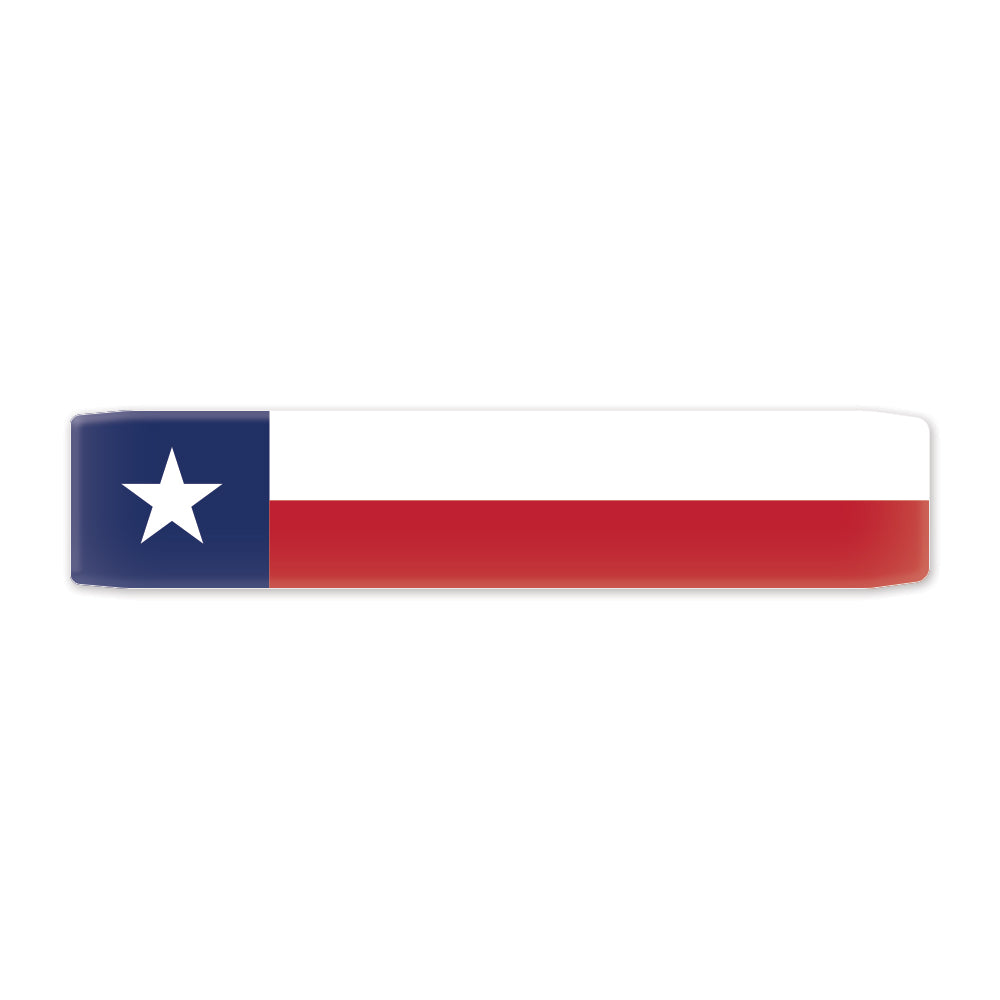 Keyport Faceplate with Texas state flag design, featuring a single star and red, white, and blue stripes