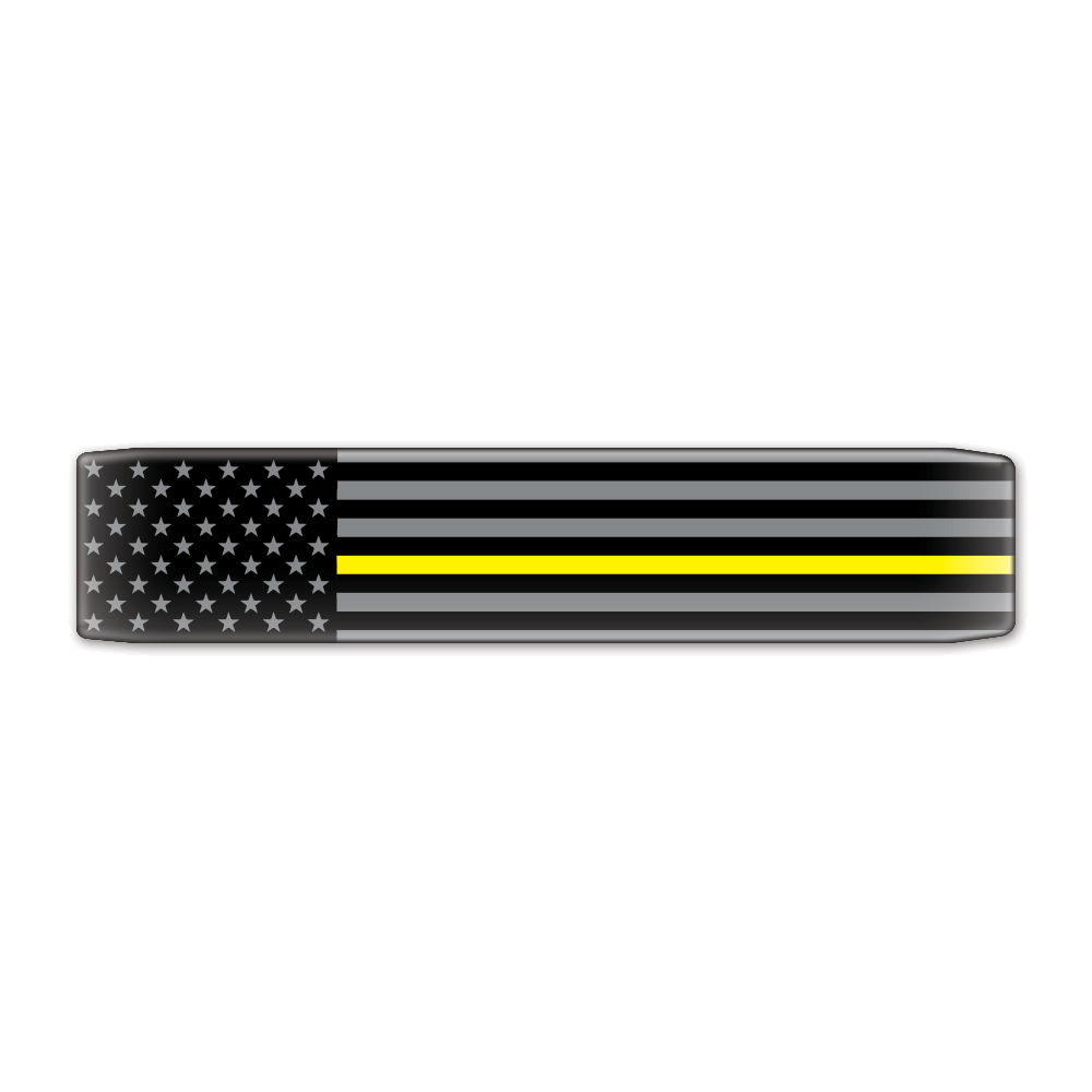 Keyport Faceplate for Security with a thin yellow line on gray background