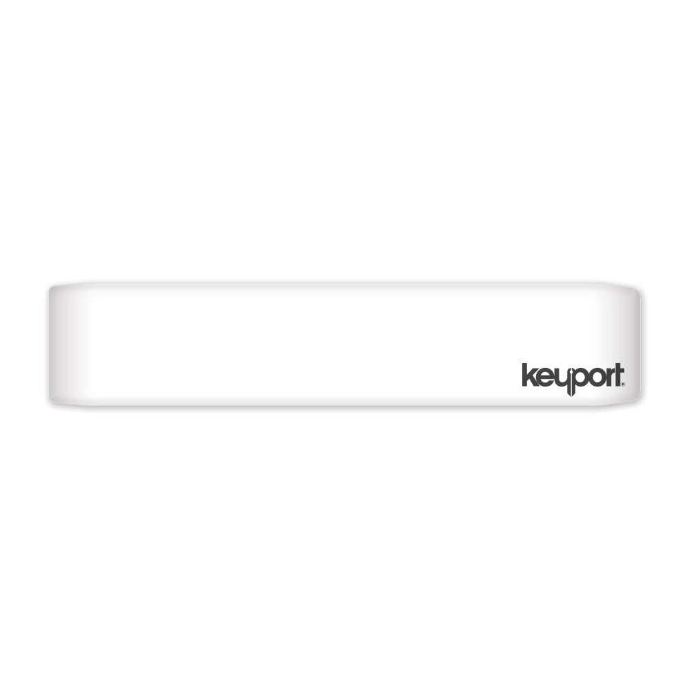 White Keyport Faceplate