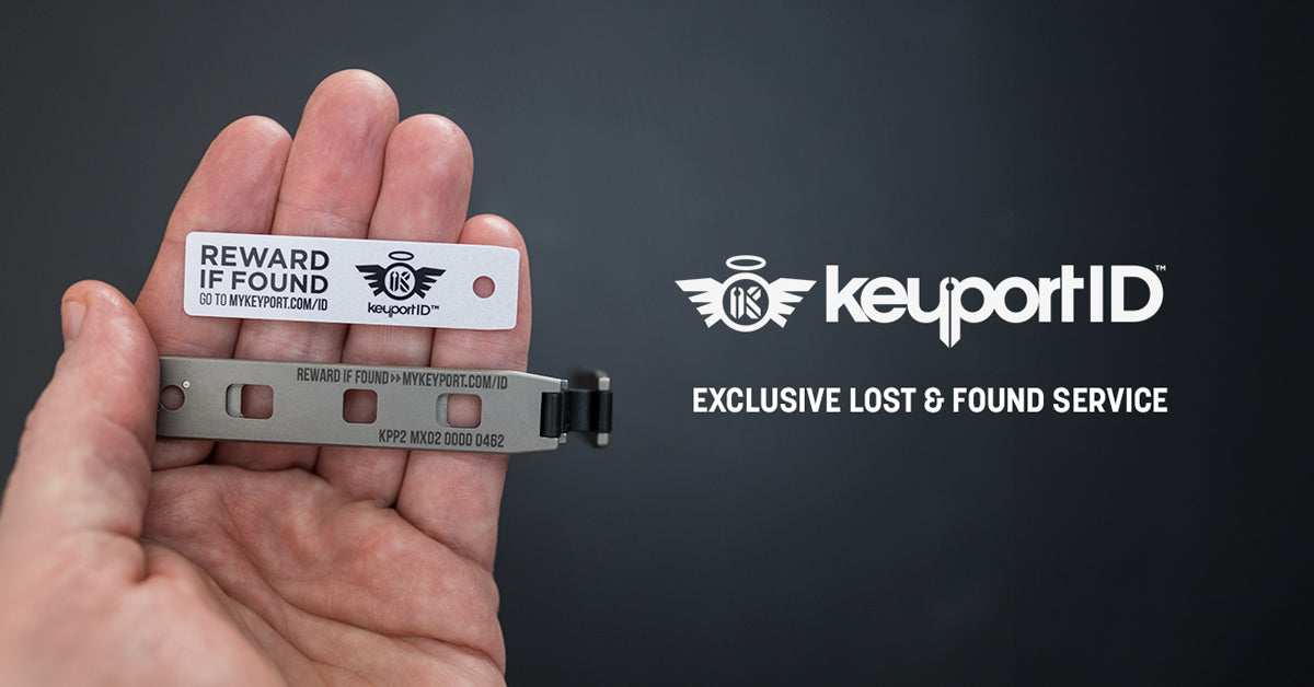 Perdido Key Sticker Lost and Found Key Tags & Stickers for EDC 🔑🏷️ KeyportID