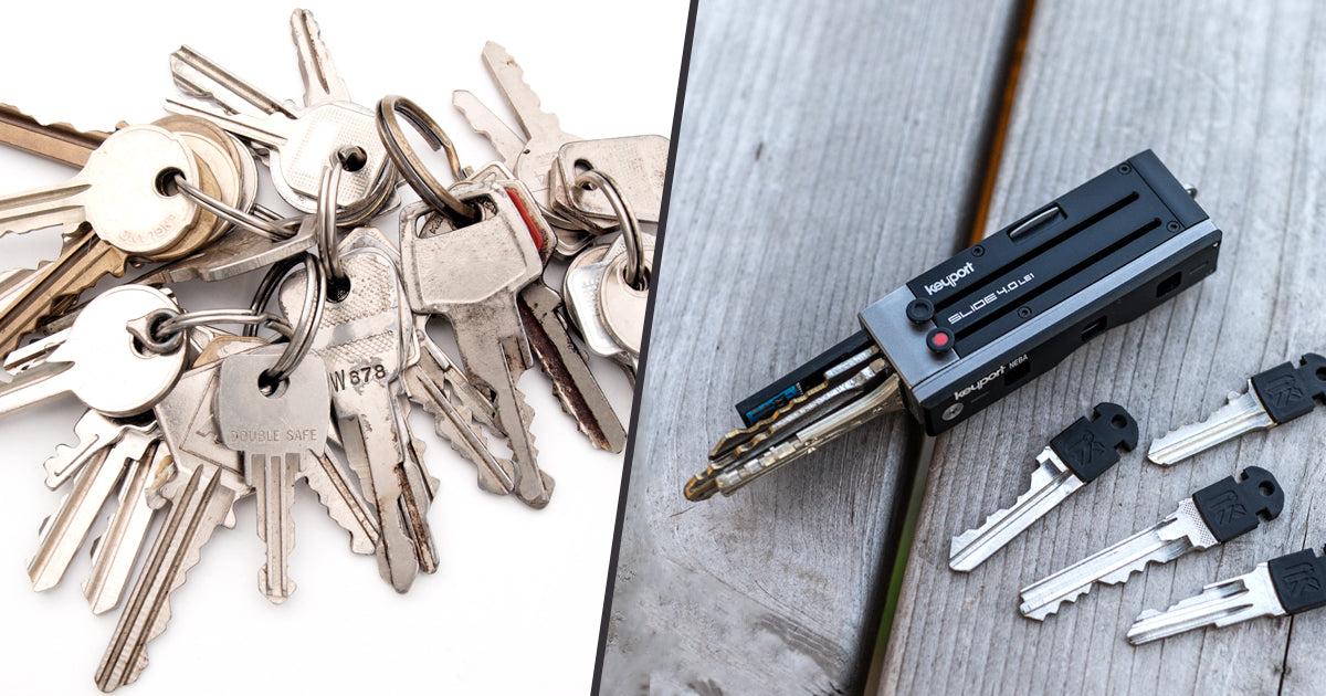 Key Vs Button How to Reduce the Number of Keys 🔑 You Carry | Keyport