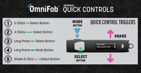 OmniFob™ Quick Controls
