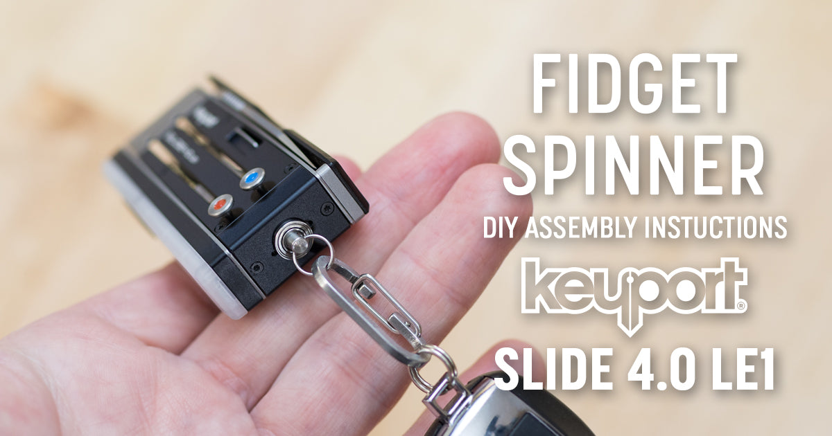 How to Assemble the Slide 4.0 LE1 Spinner Kit | Keyport