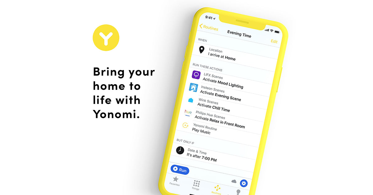Run Yonomi Smart Home Routines with Omnifob™