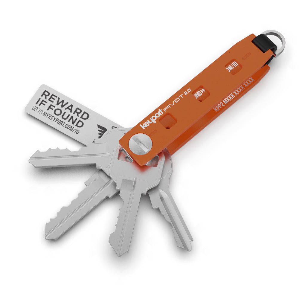 Key Pot Pivot 2.0 - Modular EDC Key Organizer Keychain | Keyport