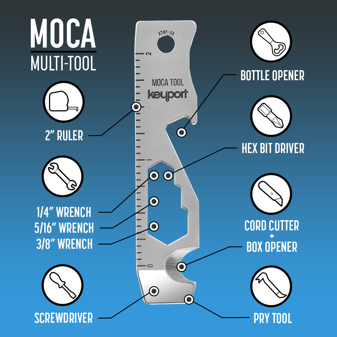MOCA 10-IN-1 Multi-Tool