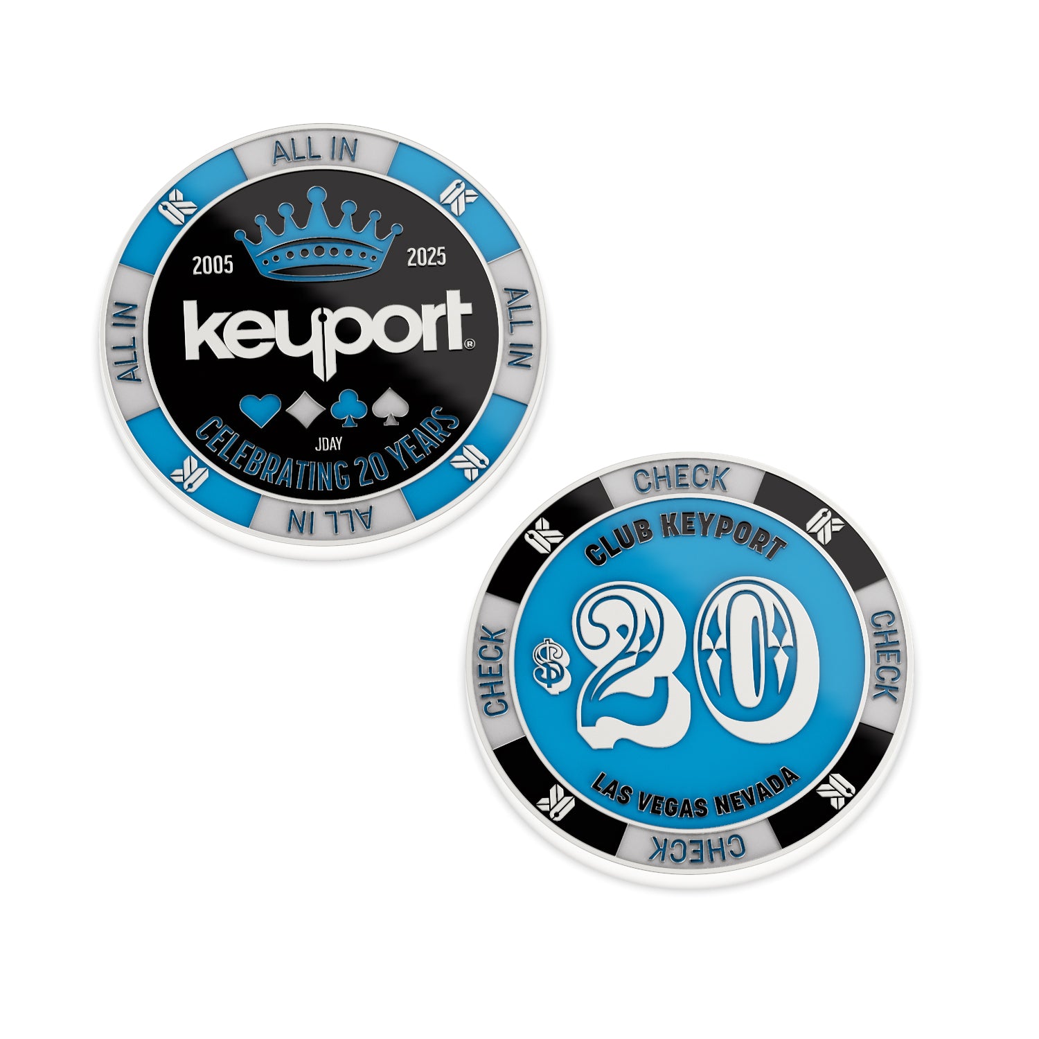 20th Anniversary Keyport Challenge Coin