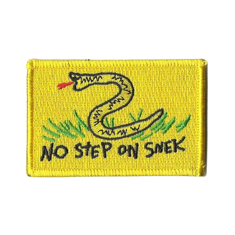 No Step on Snek Flag Tactical Patch