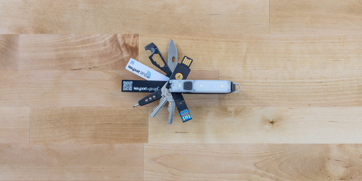Keypot Pivot Key Organizer | Best Key Organizer Keychain | Keyport