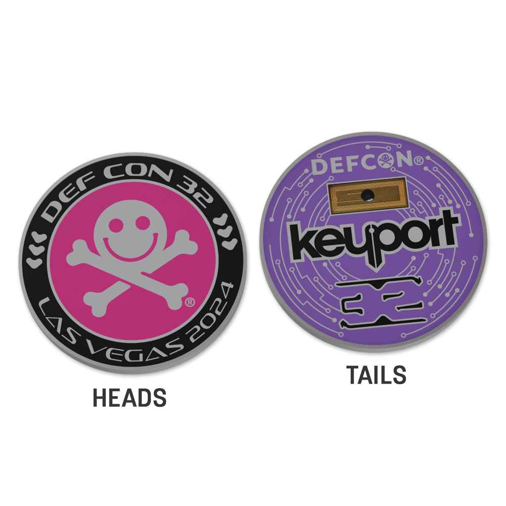 DEF CON 32 NFC Challenge Coin