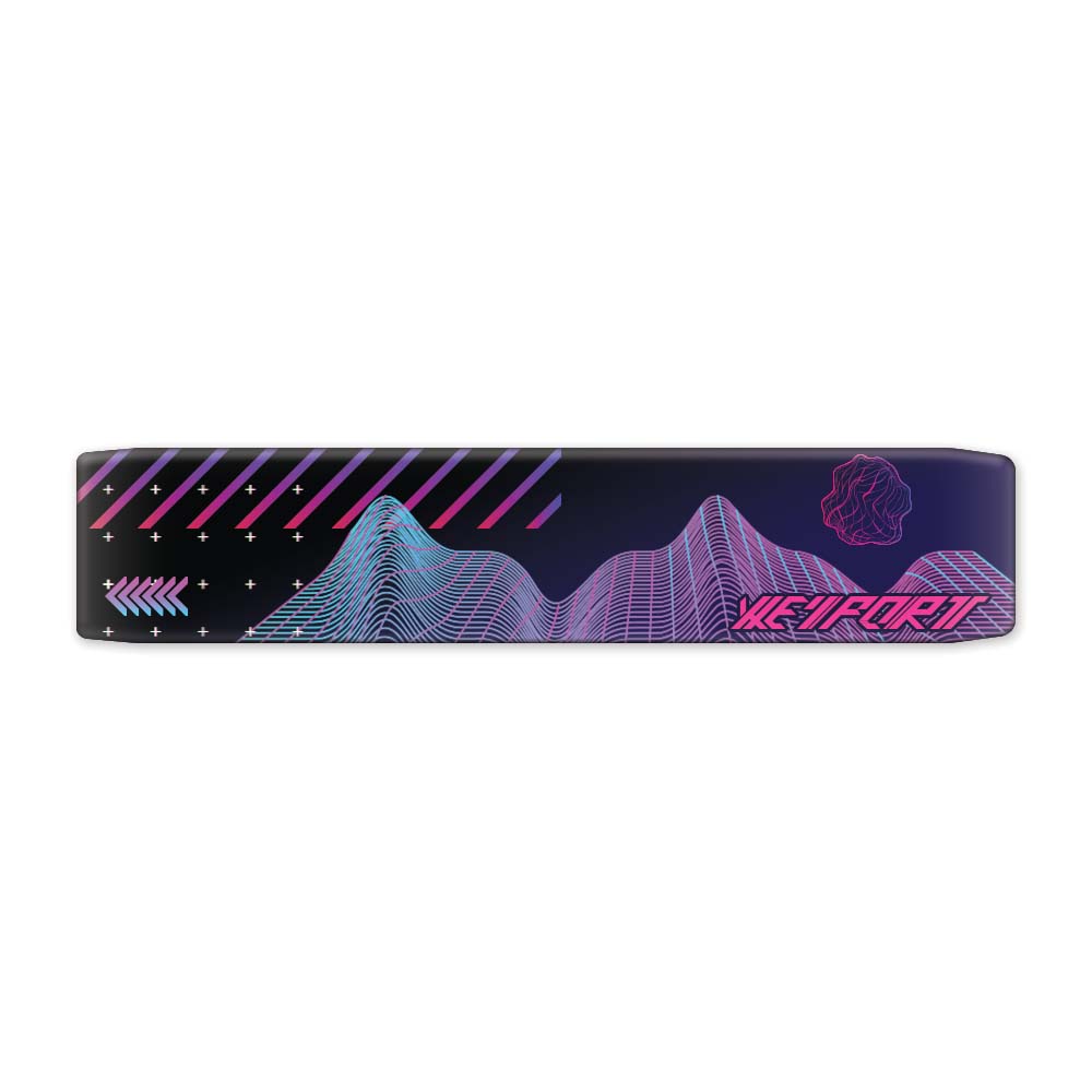 Keyport Faceplate with cyberpunk AI radar design