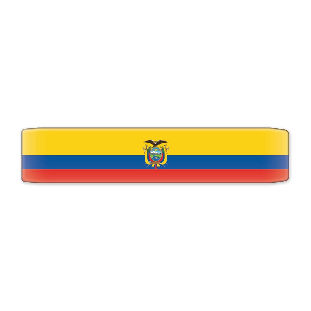 Keyport Faceplate with the Ecuador flag design