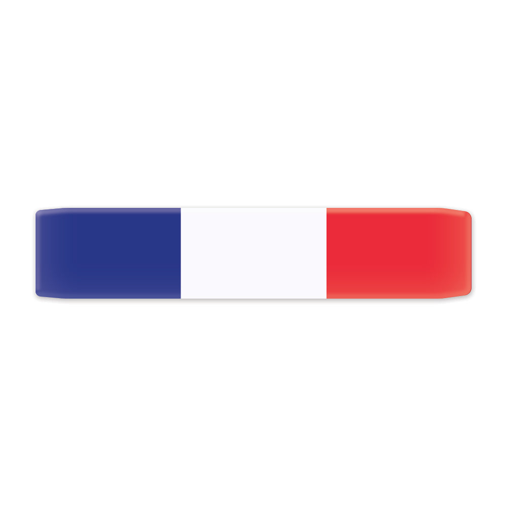 Keyport Faceplate featuring the France flag design