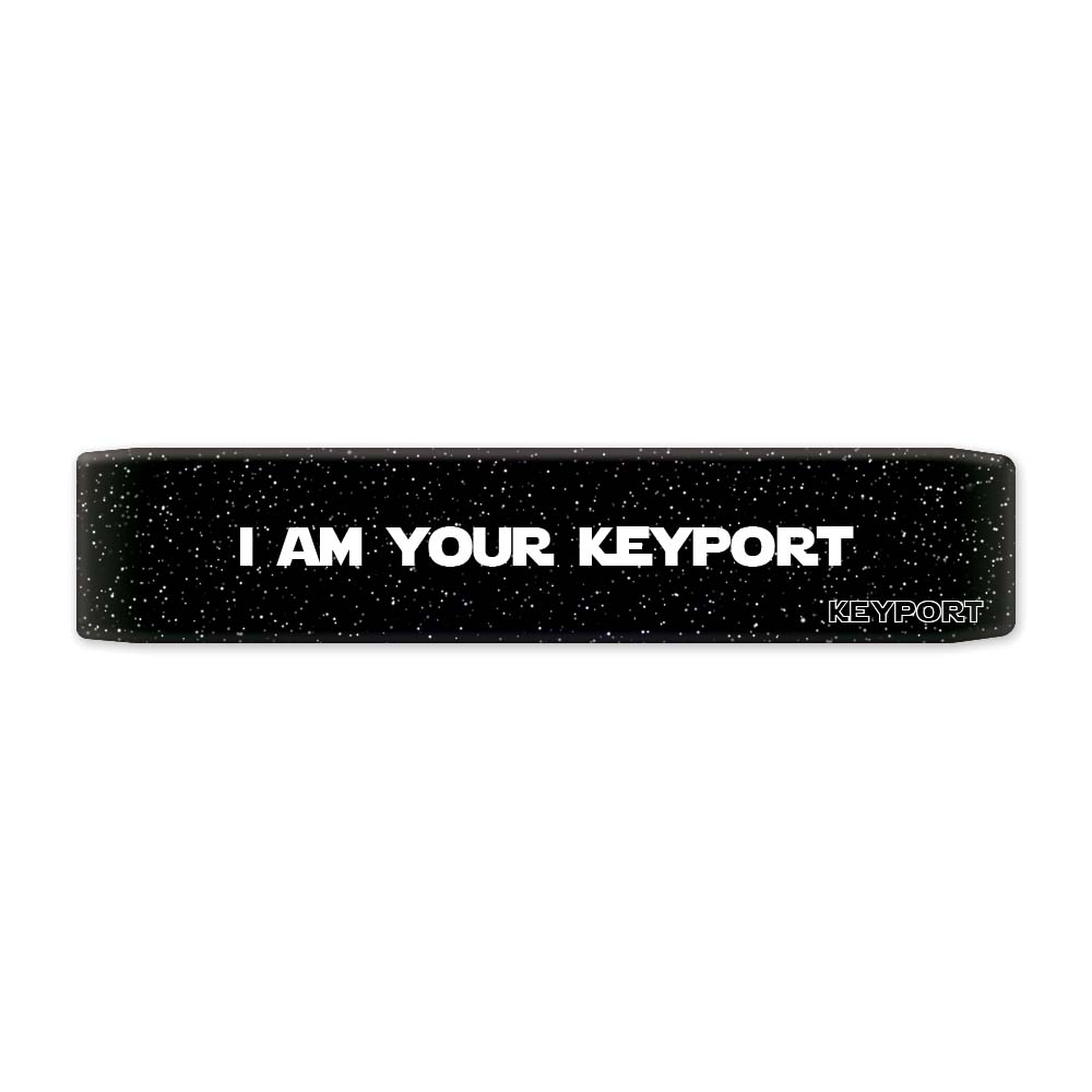 Keyport Faceplate with a new intergalactic design featuring I am your Keyport text