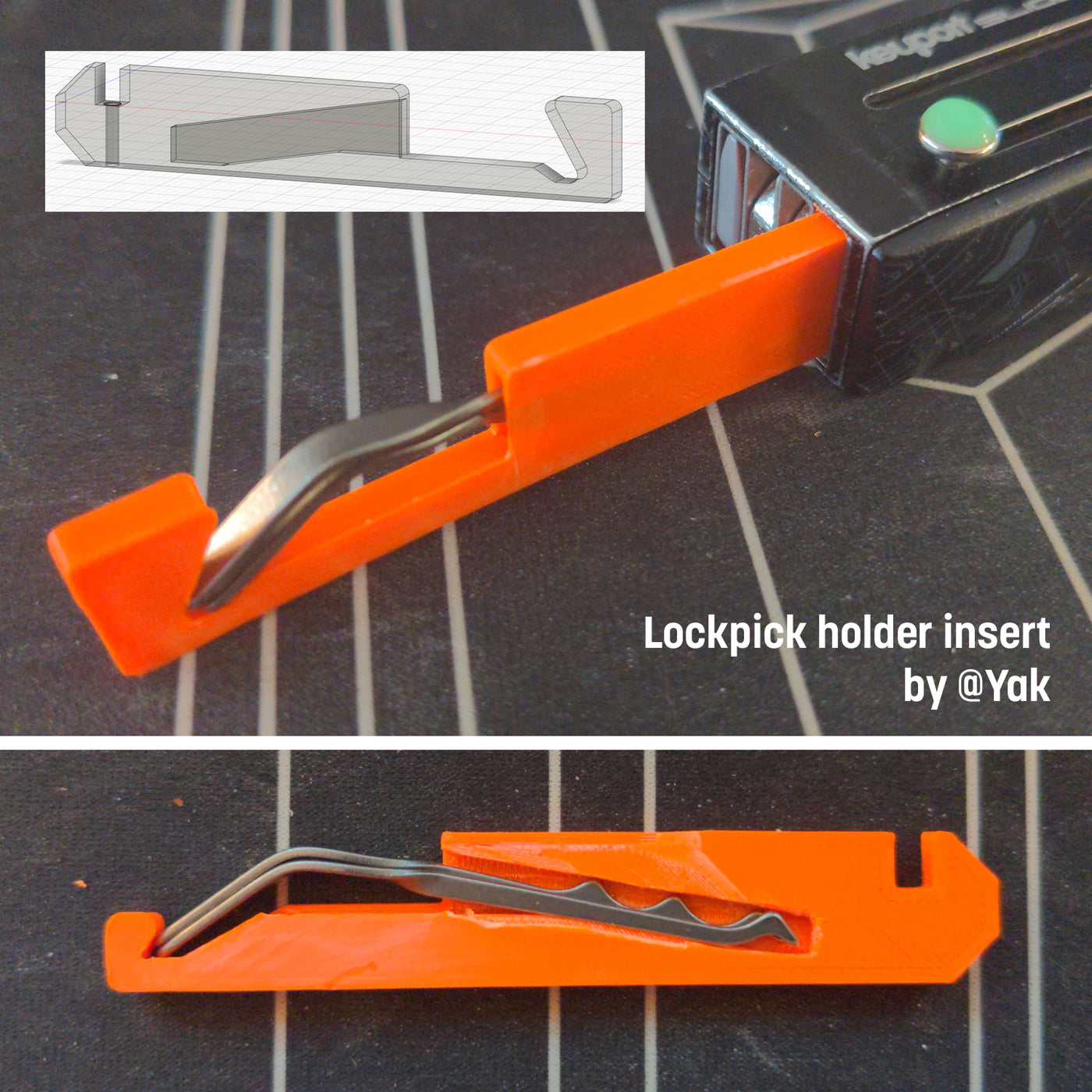 Keyport Slide Insert Maker Files | Make Custom Slide Inserts