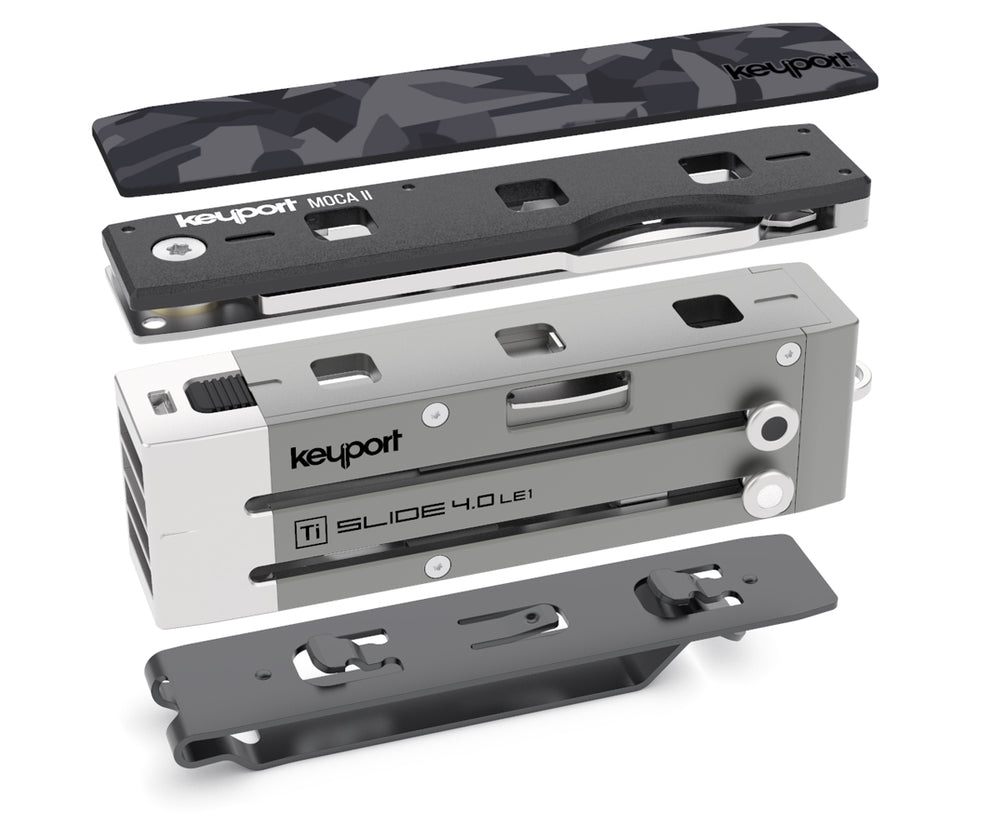 Keypot Best Key Organizer, Key Holder & Keychain Multi-Tool | Keyport