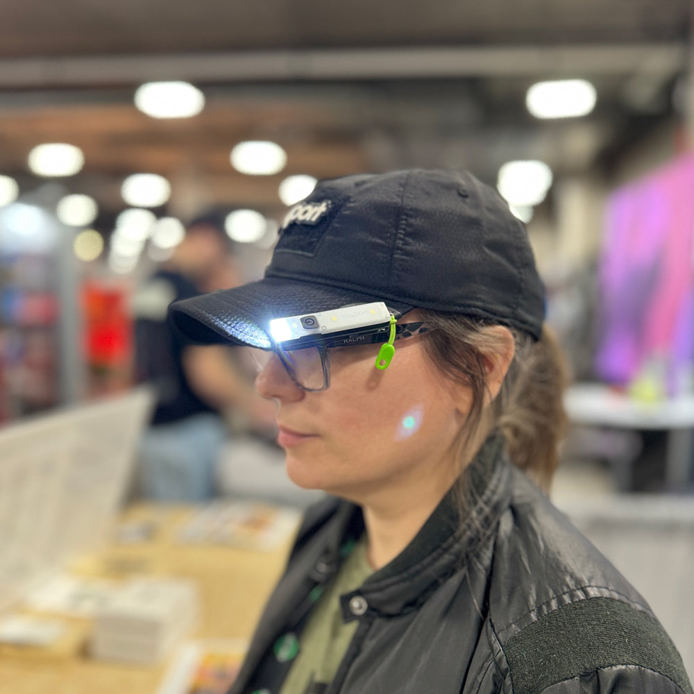 Aimee were wearing Notch Classic Adjustable Black Ponytail Operator Cap with Utility Plus Kit and Keyport morale patch