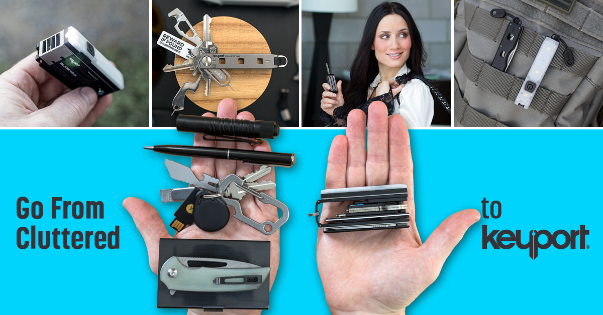 Keypot Best Key Organizer, Key Holder & Keychain Multi-Tool | Keyport