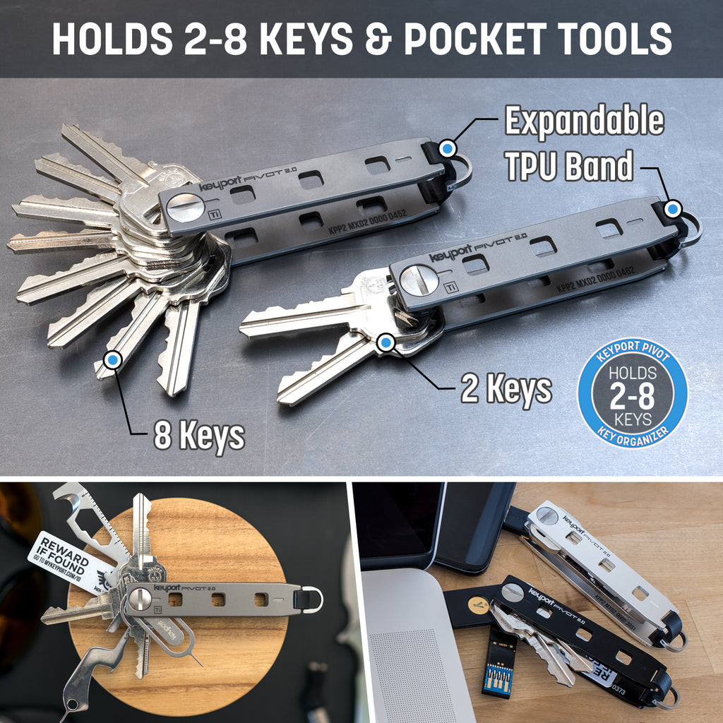 Keyport Pivot 2.0 - Titanium
