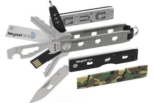 Keypot Pivot Key Organizer | Best Key Organizer Keychain | Keyport