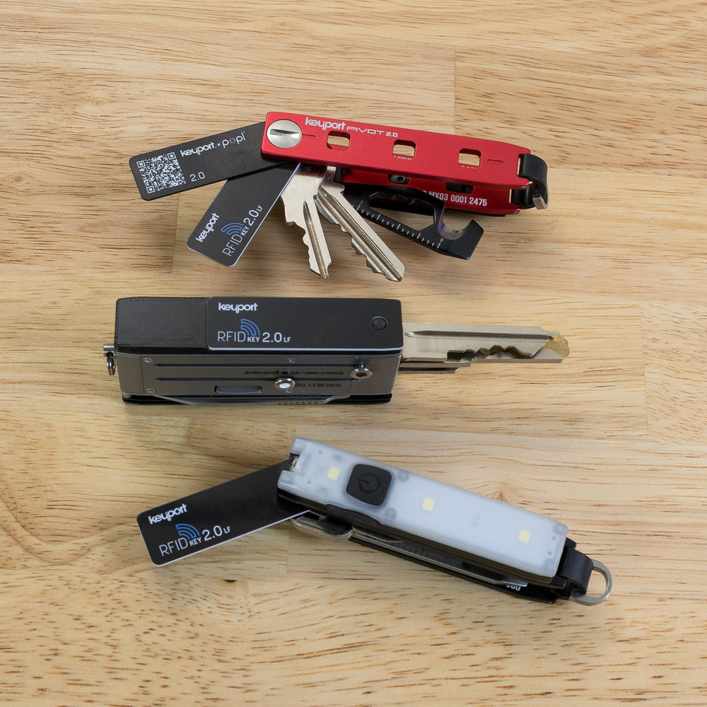 Keyport RFID Key 2.0 in partnership w/ CloneMyKey | Keyport
