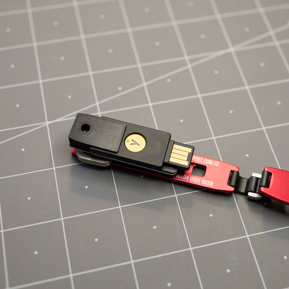 Nfc Adapter YubiKey NFC Adapter - 3D Printed | Designed for Keyport Pivot