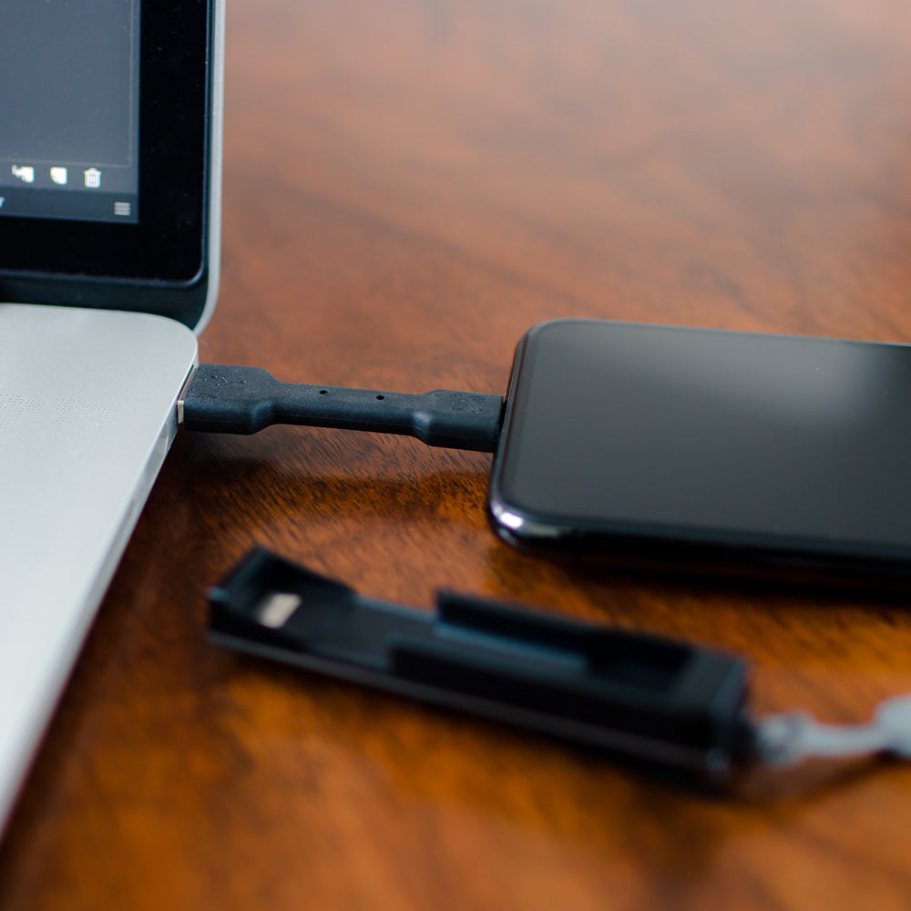 Charge your most important devices with the handy Keyport WeeLINK charging cable module