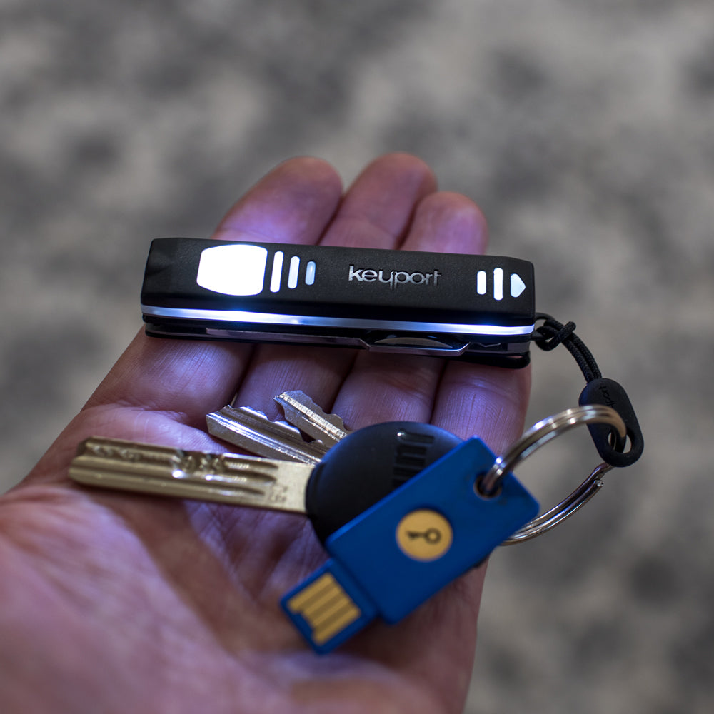 Keyport Anywhere Tools Utility Bundle - Pocket Flare and MOCA key tool - is the ideal keychain multi-tool