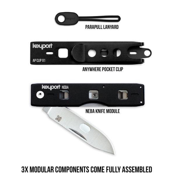 NEBA Knife Module Kit | Keychain Pocketknife | Keyport