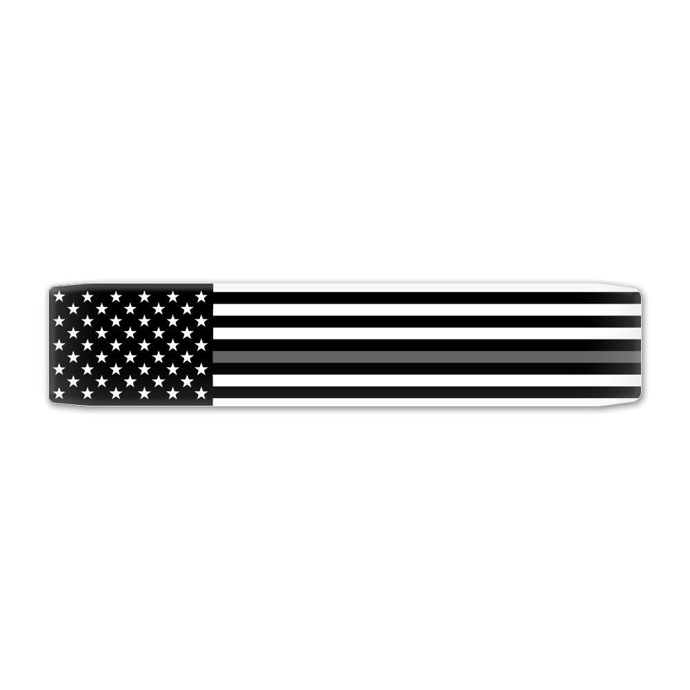 First Responder - Corrections - Thin Gray Line Faceplate (on White)