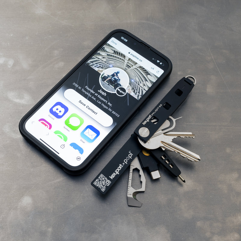 Popl x Keyport Digital ME Key - Digital Business Card | Keyport